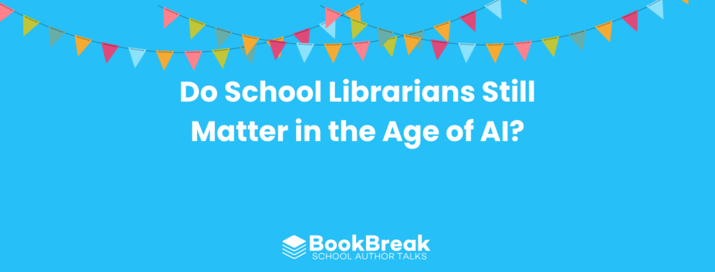 Do School Librarians Still Matter in the Age of AI? - BookBreak LLM blog featured image